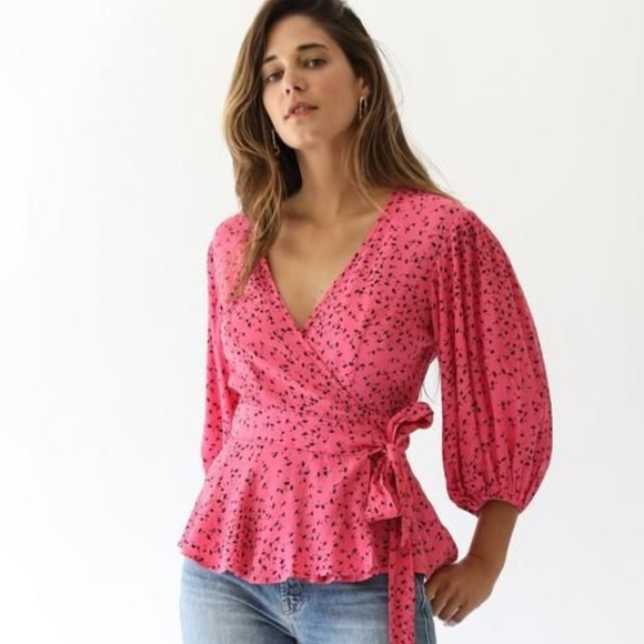 GANNI blouse (like new, medium size) - Picture 1 of 7